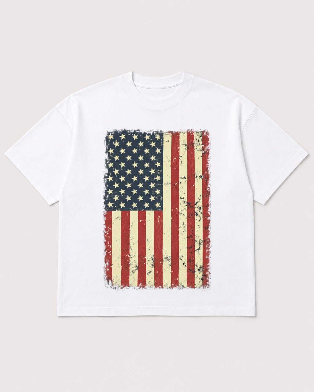 Mockup Boxy Heavyweight Tee White product