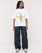 Mockup Boxy Heavyweight Tee White female full-body 04
