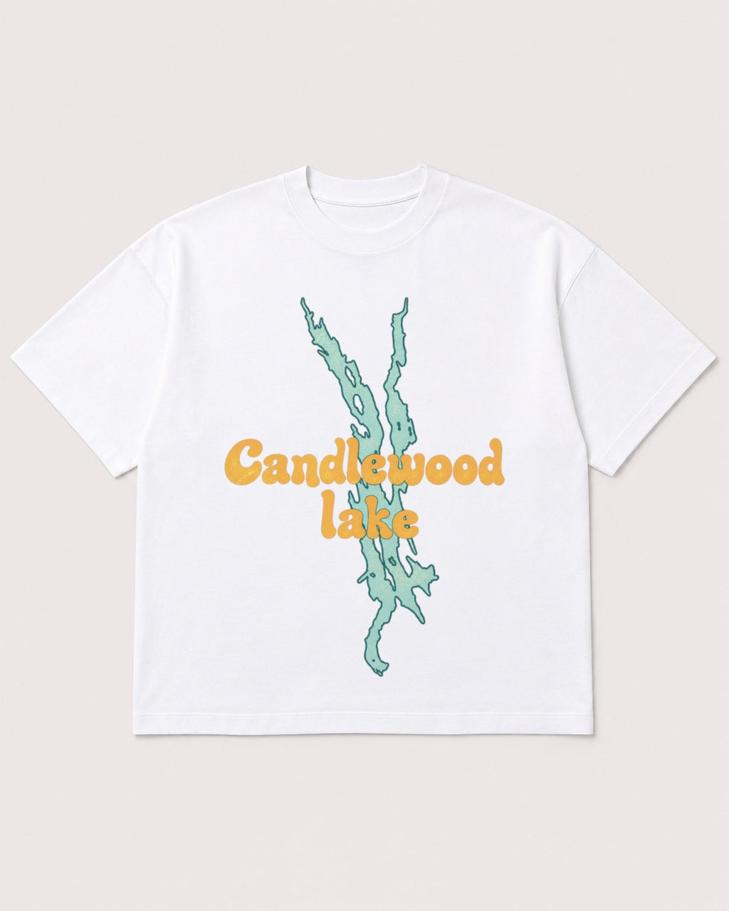 Mockup Boxy Heavyweight Tee White product