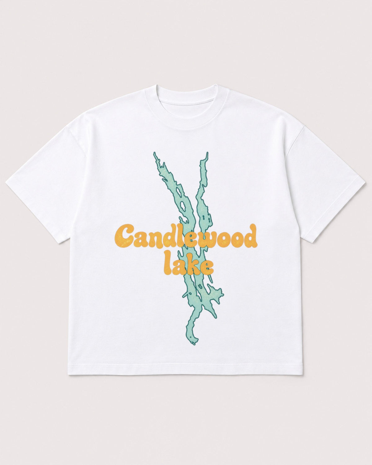 Mockup Boxy Heavyweight Tee White product
