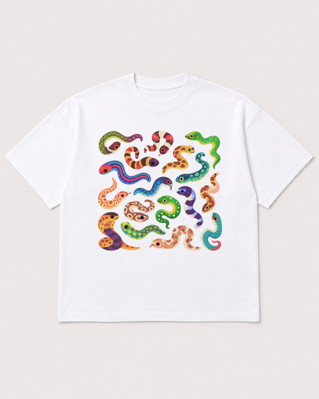 Mockup Boxy Heavyweight Tee White product
