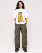 Mockup Boxy Heavyweight Tee White female full-body 07