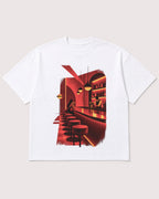 Mockup Boxy Heavyweight Tee White product