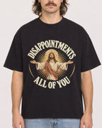 Mockup Boxy Heavyweight Tee Black male close-up 49
