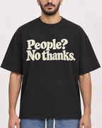 Mockup Boxy Heavyweight Tee Black male close-up 07