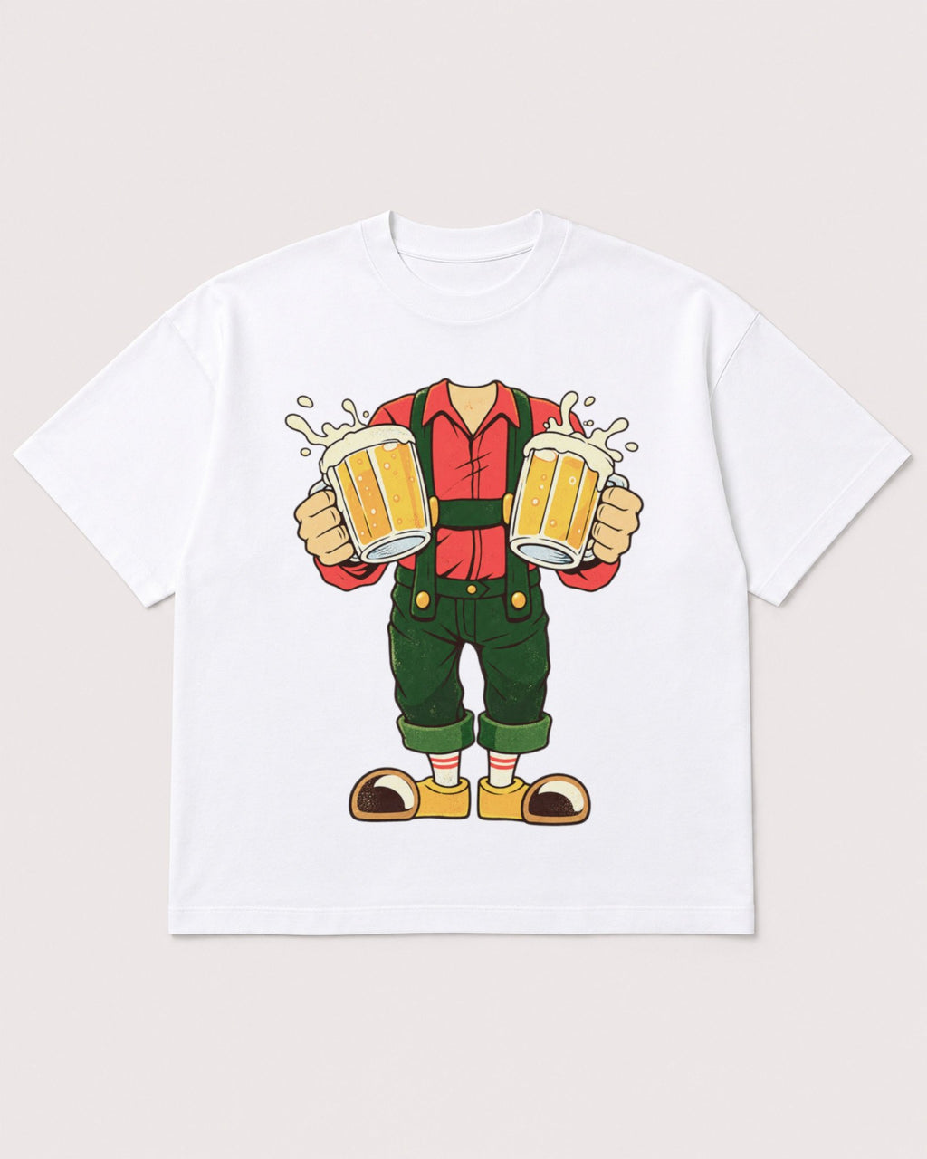 Mockup Boxy Heavyweight Tee White product