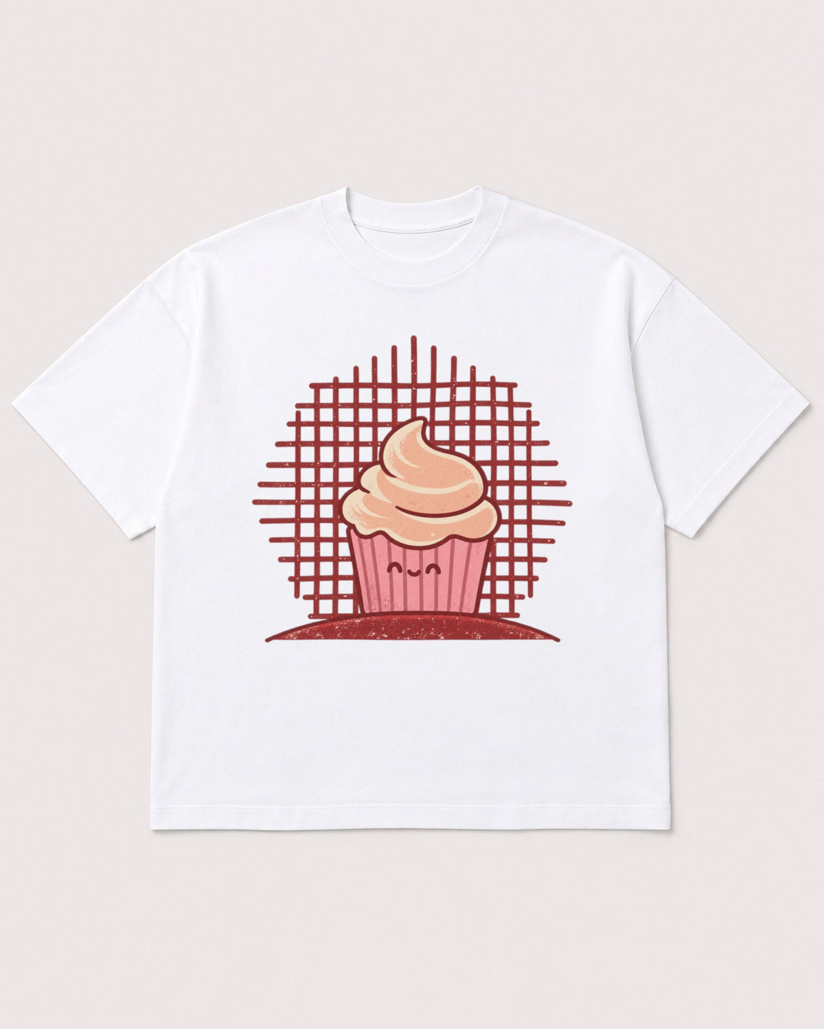 Mockup Boxy Heavyweight Tee White product