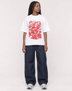 Mockup Boxy Heavyweight Tee White female full-body 04