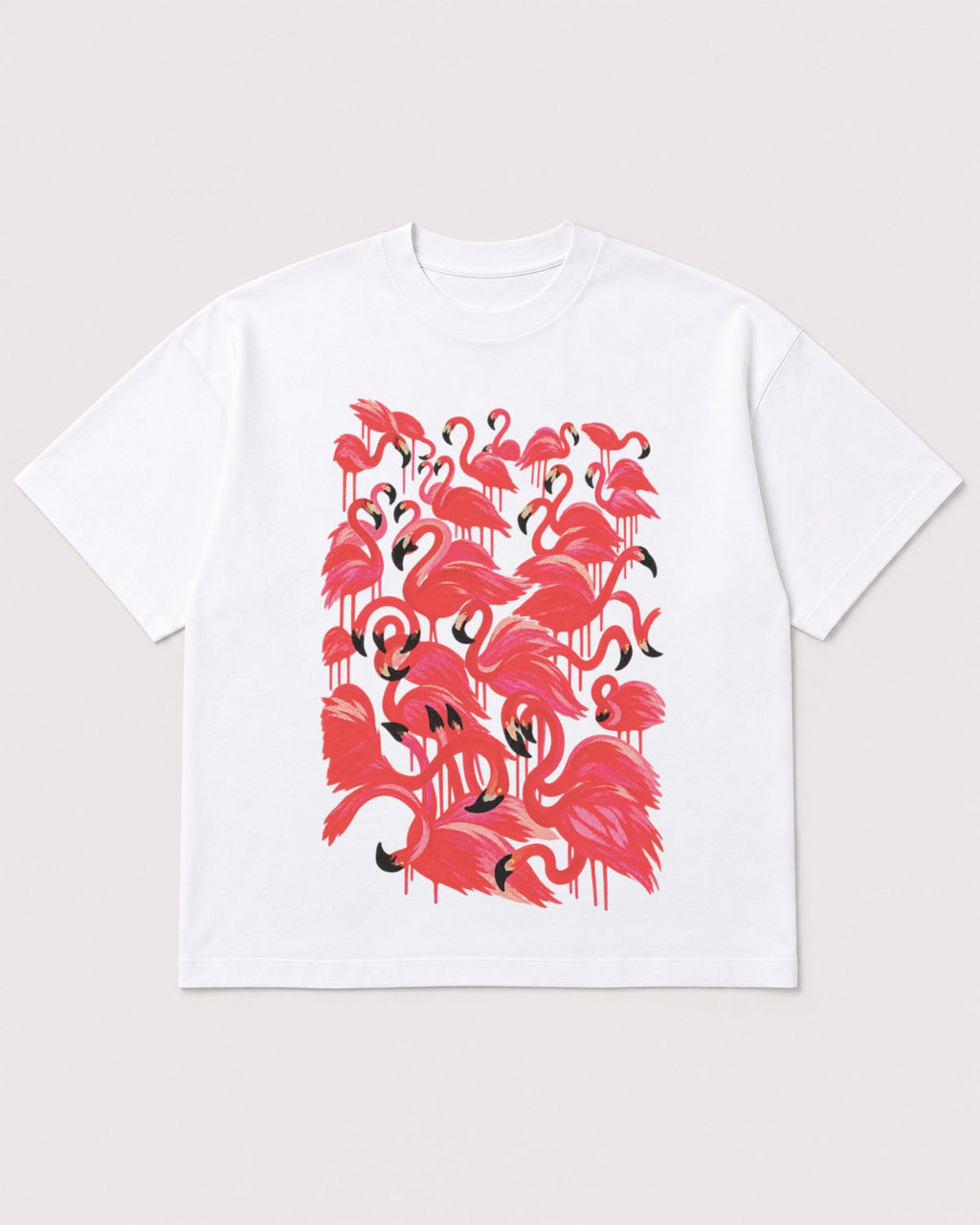 Mockup Boxy Heavyweight Tee White product