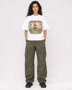 Mockup Boxy Heavyweight Tee White female full-body 07