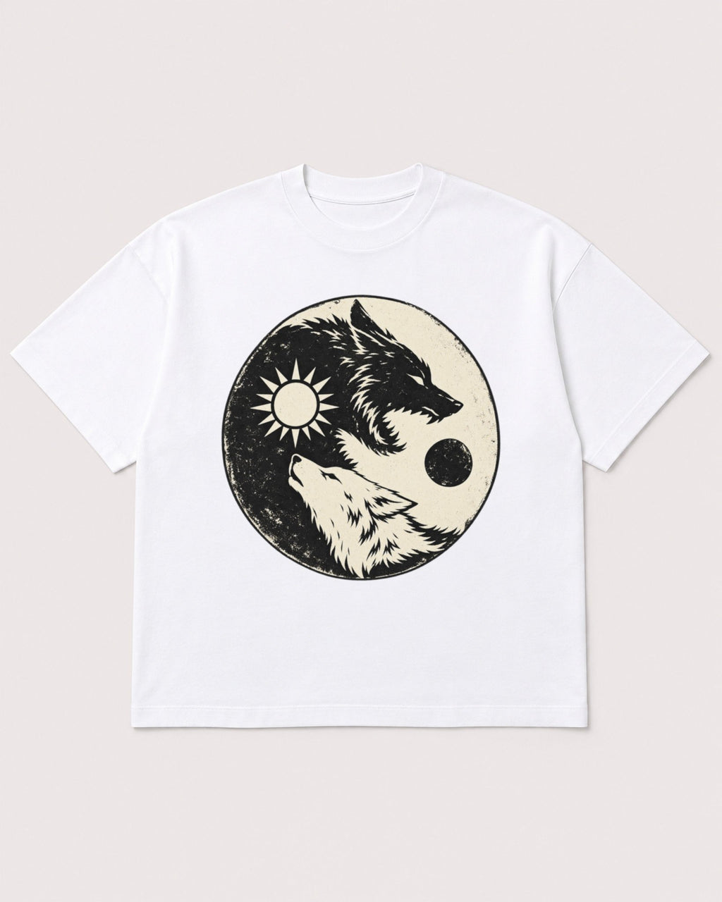 Mockup Boxy Heavyweight Tee White product