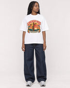 Mockup Boxy Heavyweight Tee White female full-body 04