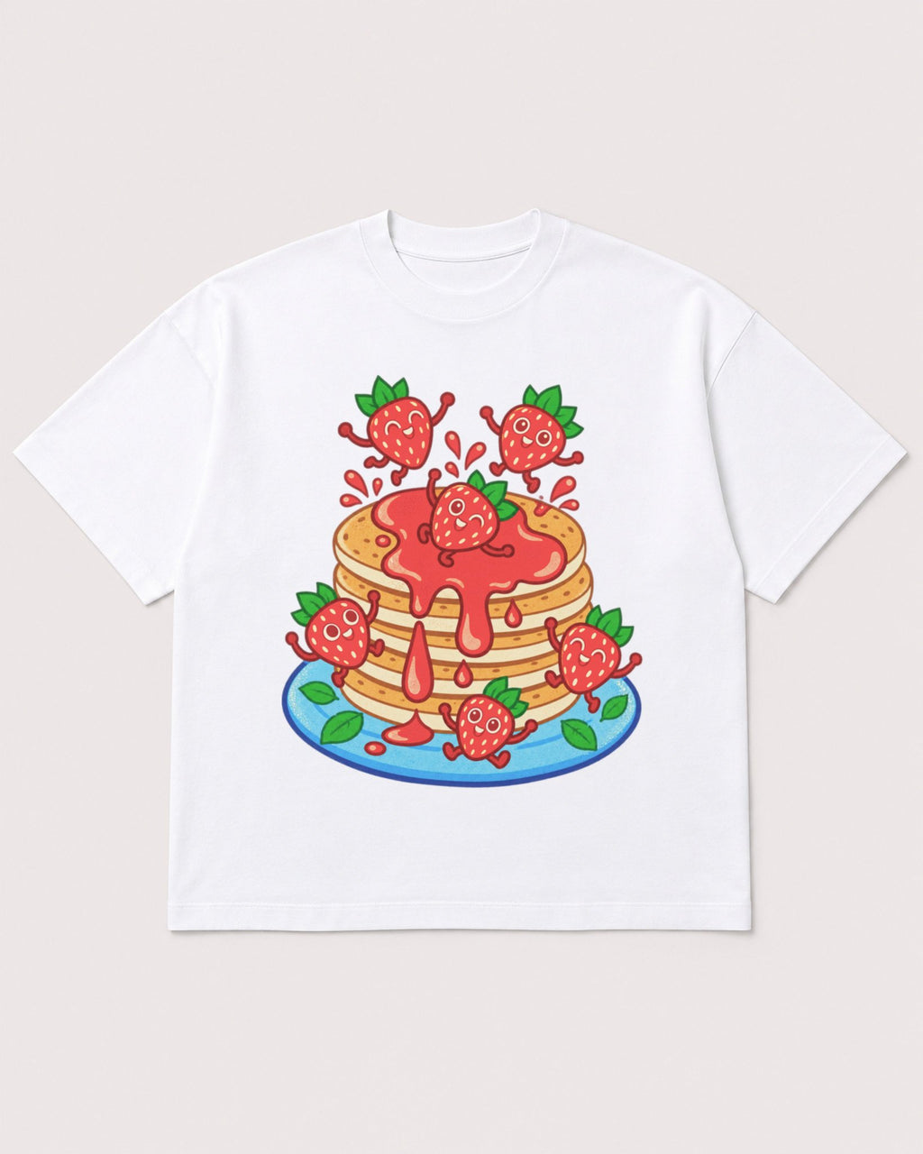 Mockup Boxy Heavyweight Tee White product