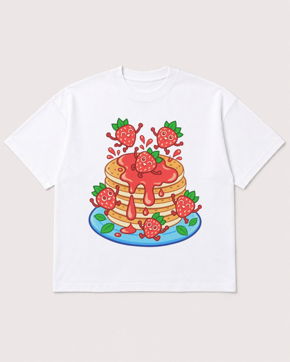 Mockup Boxy Heavyweight Tee White product