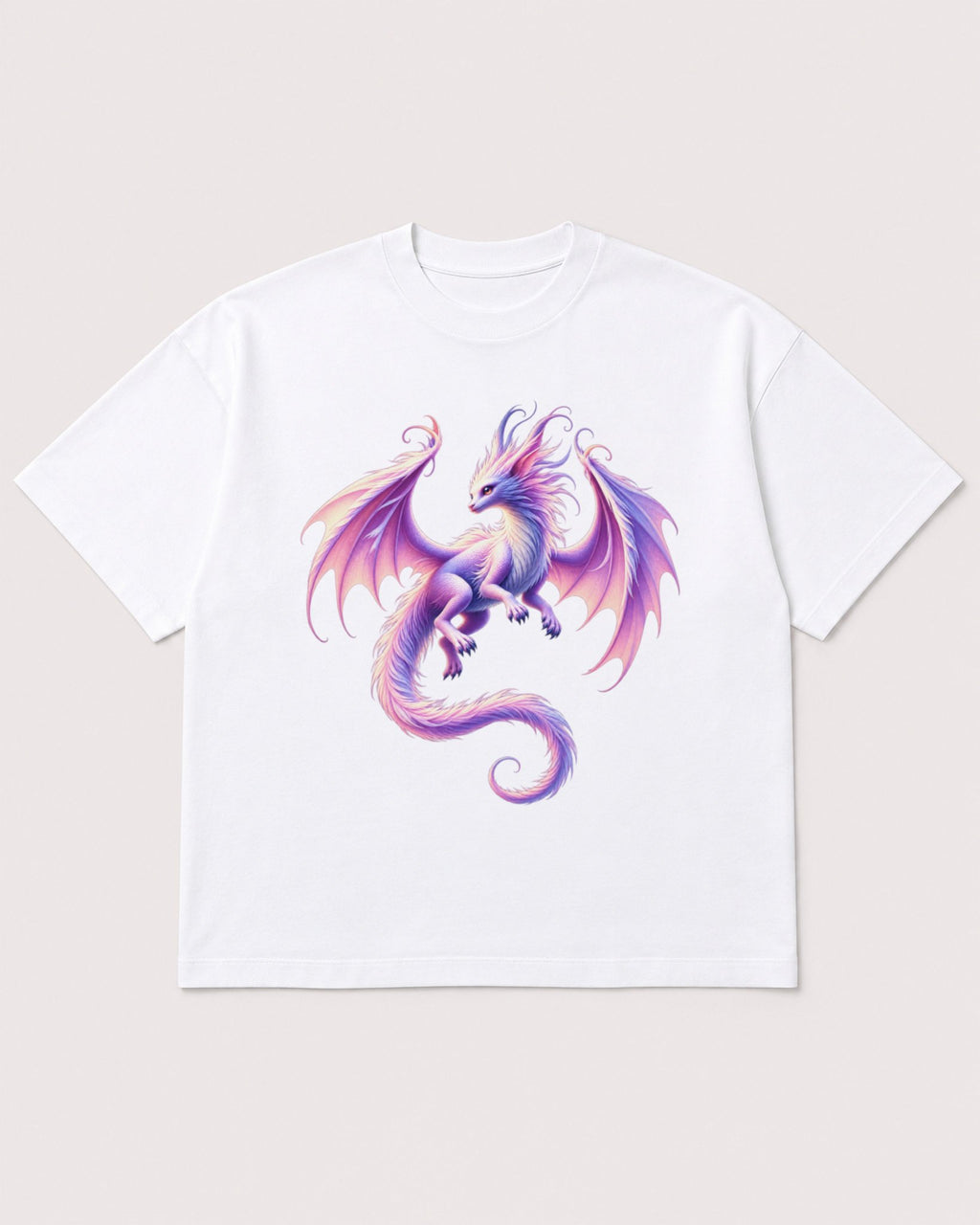 Mockup Boxy Heavyweight Tee White product