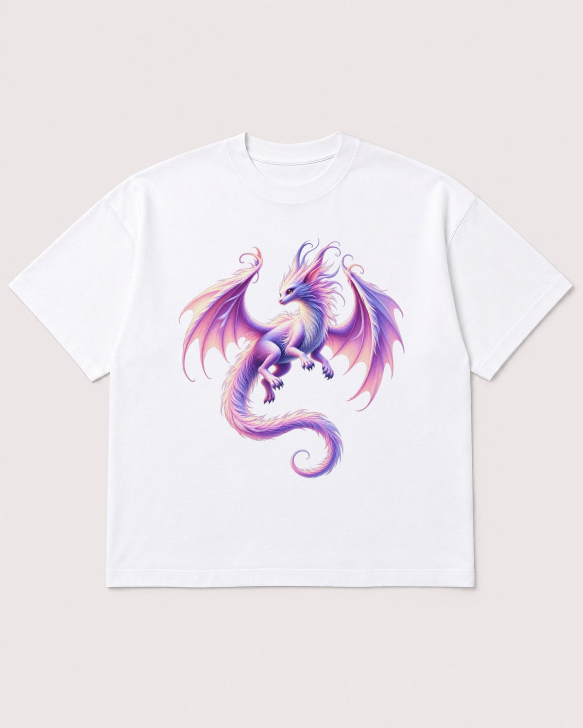 Mockup Boxy Heavyweight Tee White product
