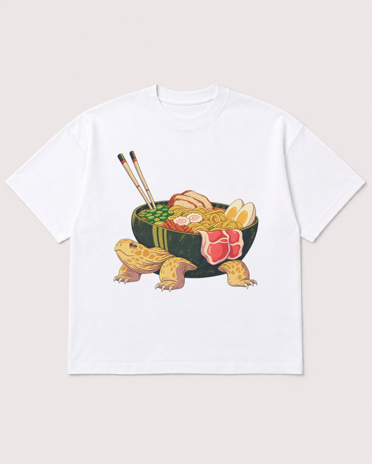 Mockup Boxy Heavyweight Tee White product