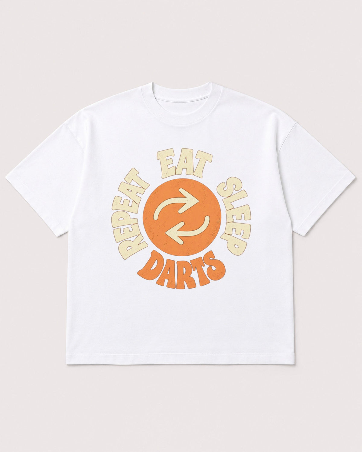 Mockup Boxy Heavyweight Tee White product