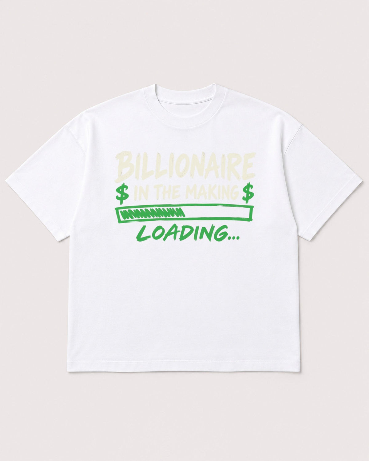 Mockup Boxy Heavyweight Tee White product