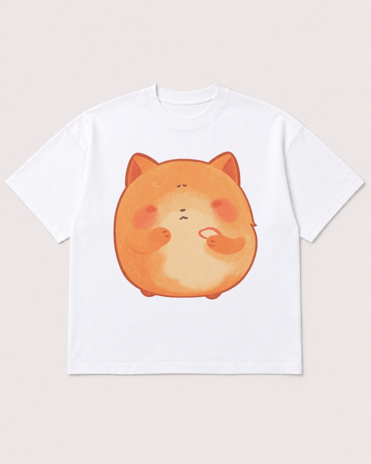 Mockup Boxy Heavyweight Tee White product