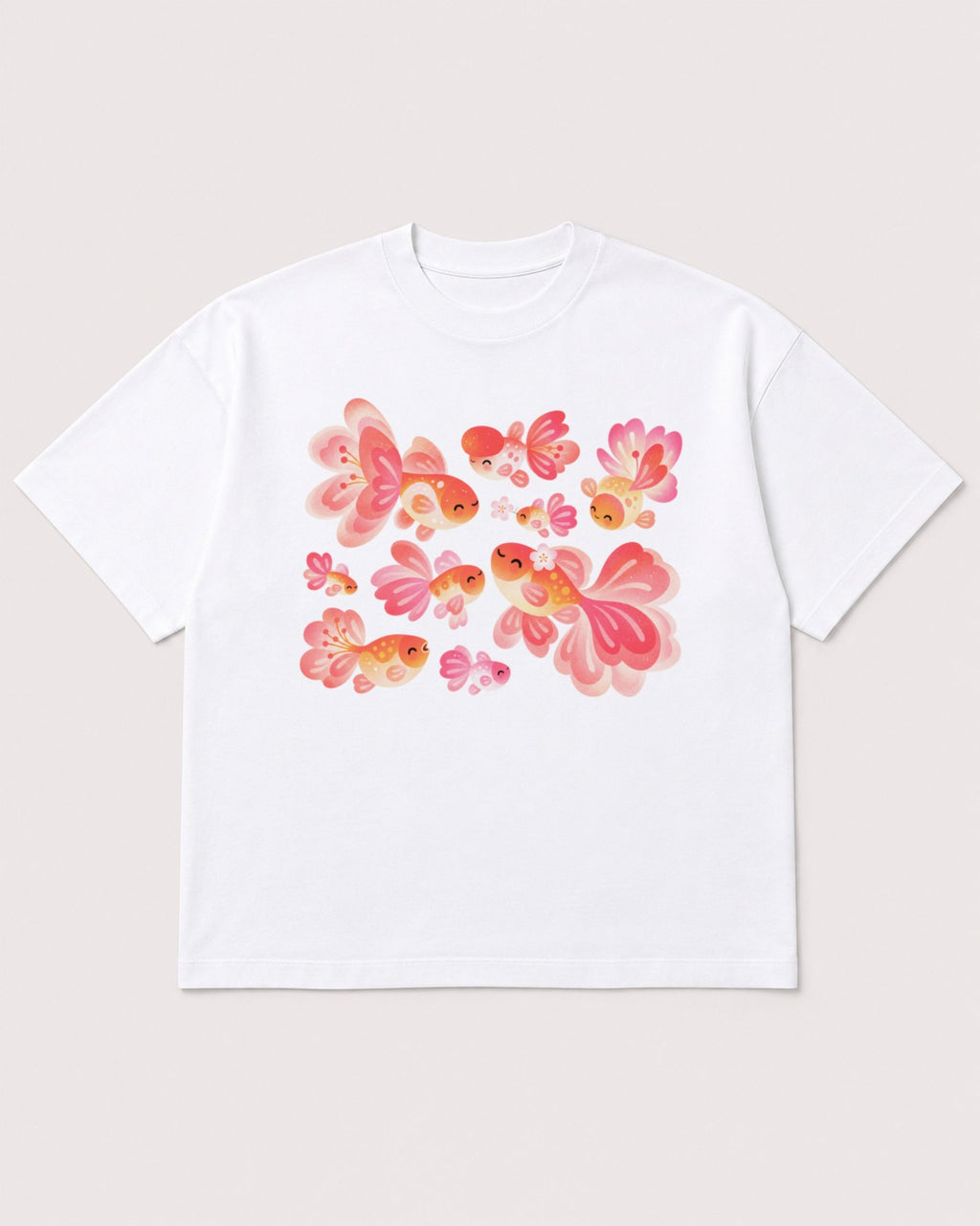 Mockup Boxy Heavyweight Tee White product