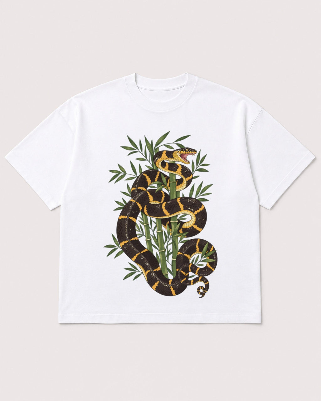 Mockup Boxy Heavyweight Tee White product