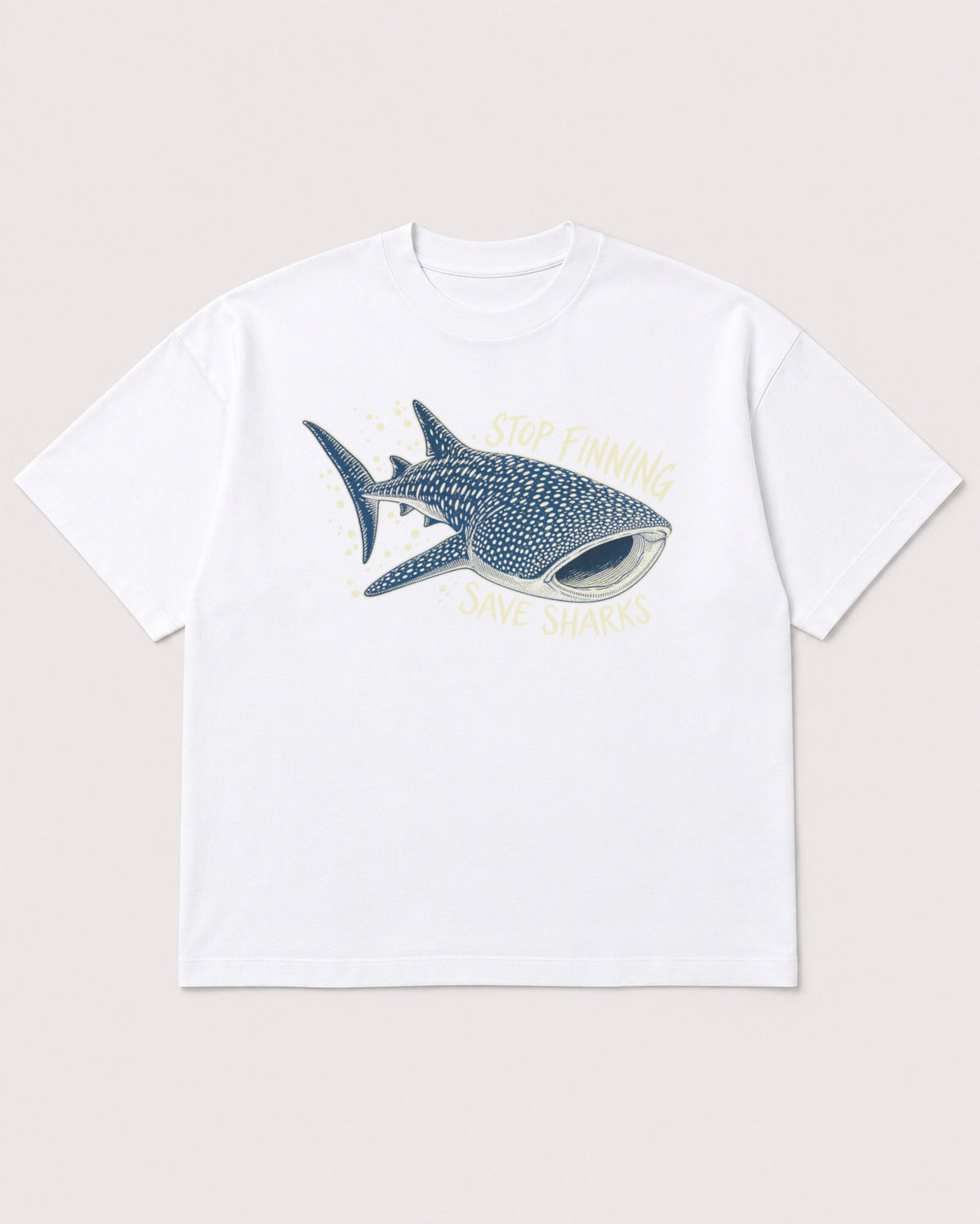 Mockup Boxy Heavyweight Tee White product