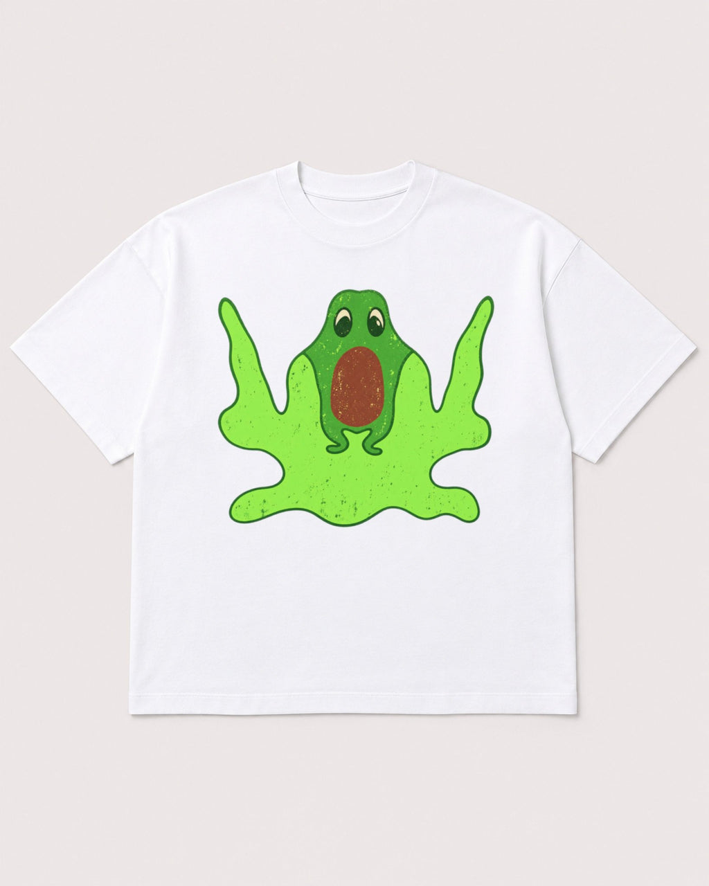 Mockup Boxy Heavyweight Tee White product