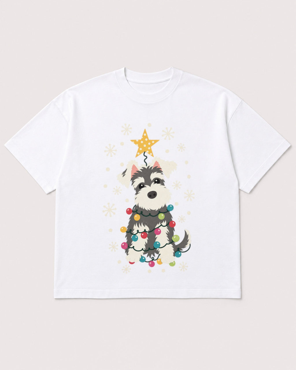 Mockup Boxy Heavyweight Tee White product
