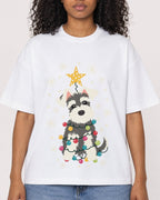 Mockup Boxy Heavyweight Tee White female close-up 05
