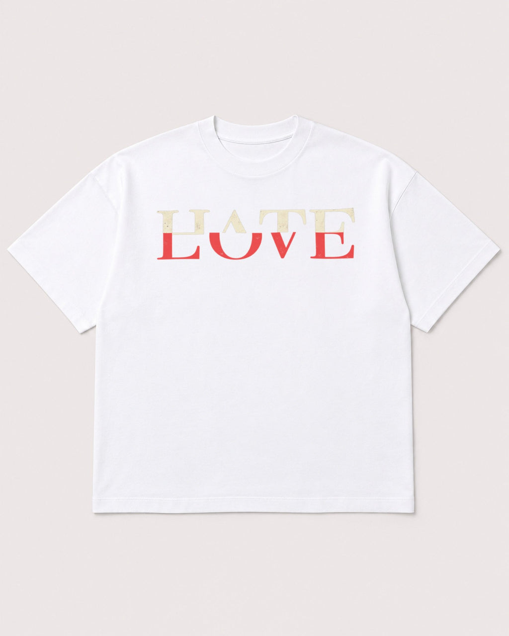 Mockup Boxy Heavyweight Tee White product