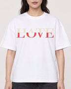 Mockup Boxy Heavyweight Tee White female close-up 03