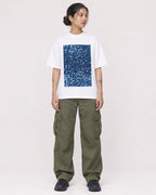 Mockup Boxy Heavyweight Tee White female full-body 12
