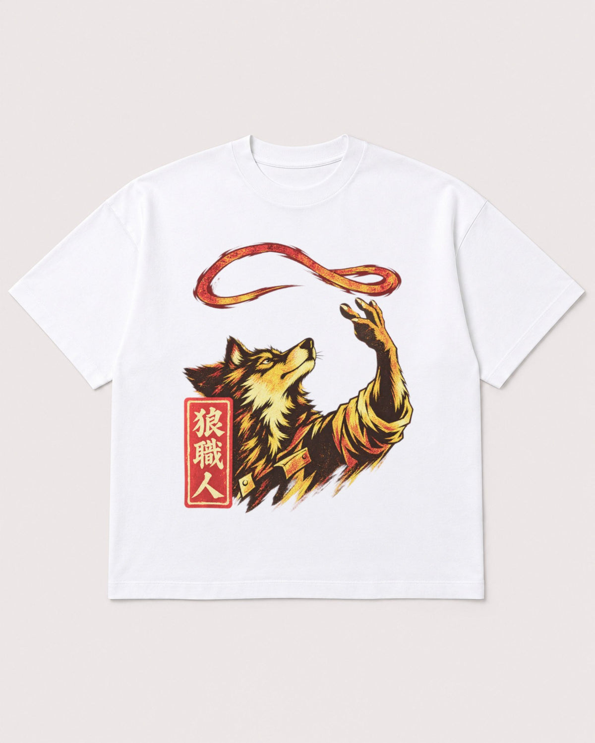 Mockup Boxy Heavyweight Tee White product