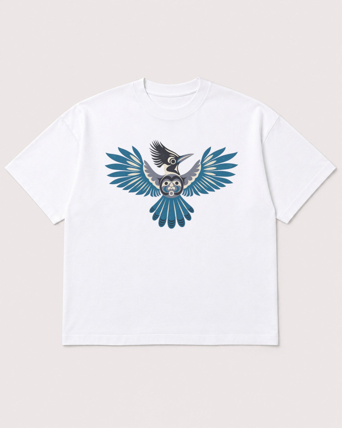 Mockup Boxy Heavyweight Tee White product