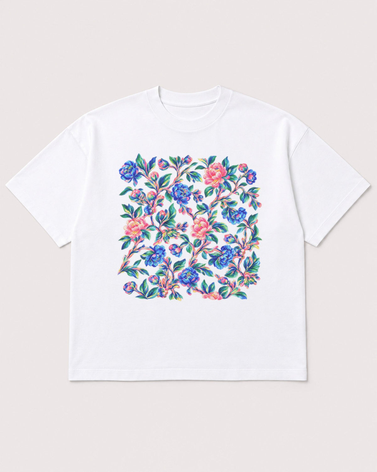 Mockup Boxy Heavyweight Tee White product