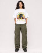 Mockup Boxy Heavyweight Tee White female full-body 07