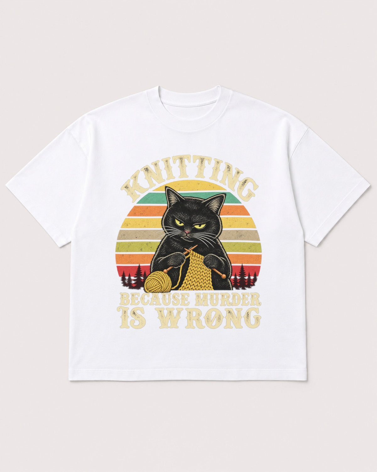 Mockup Boxy Heavyweight Tee White product