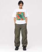 Mockup Boxy Heavyweight Tee White female full-body 17