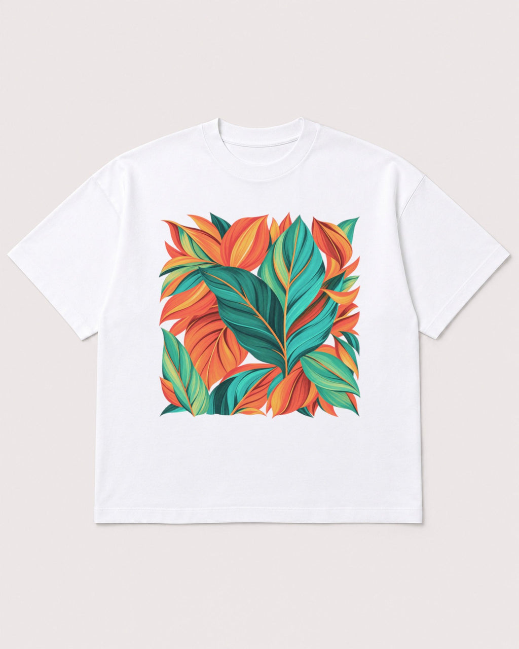 Mockup Boxy Heavyweight Tee White product
