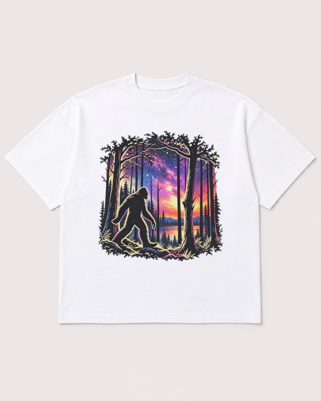 Mockup Boxy Heavyweight Tee White product