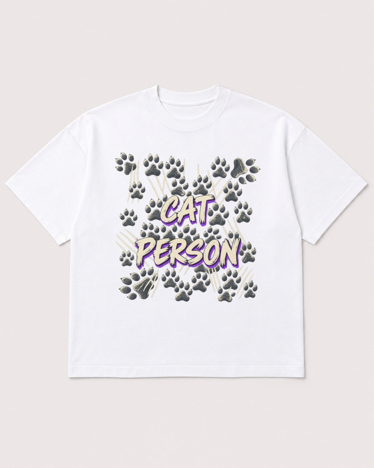 Mockup Boxy Heavyweight Tee White product