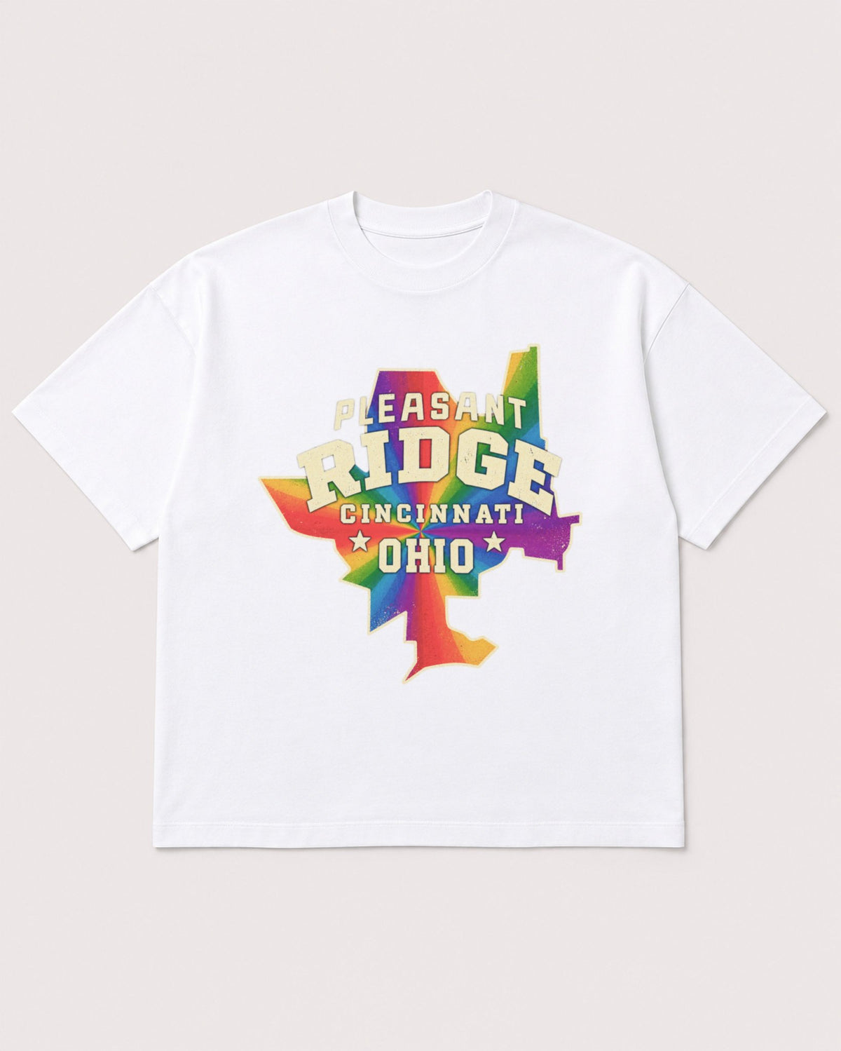 Mockup Boxy Heavyweight Tee White product
