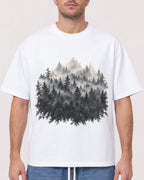 Mockup Boxy Heavyweight Tee White male close-up 08