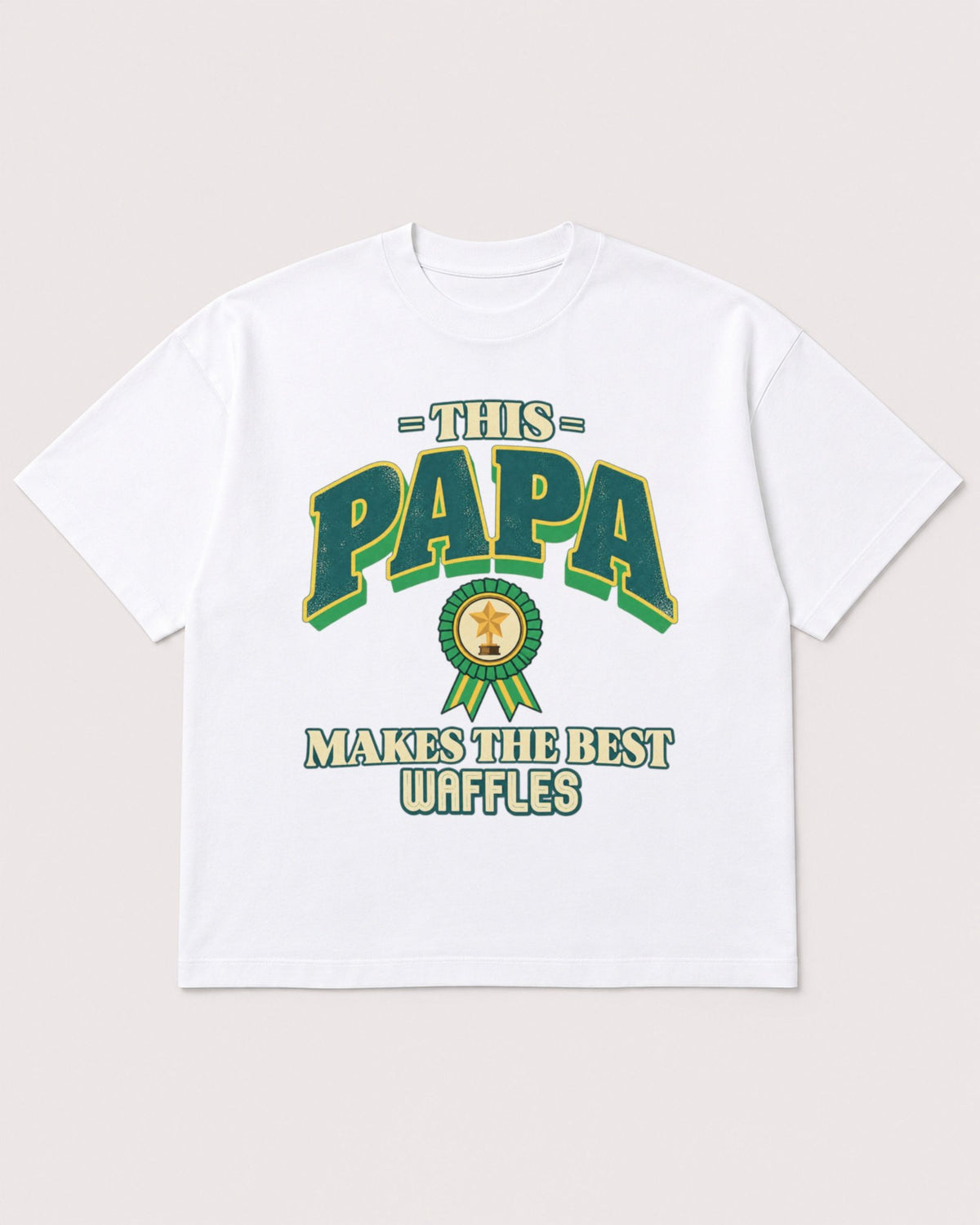 Mockup Boxy Heavyweight Tee White product
