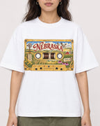Mockup Boxy Heavyweight Tee White female close-up 02
