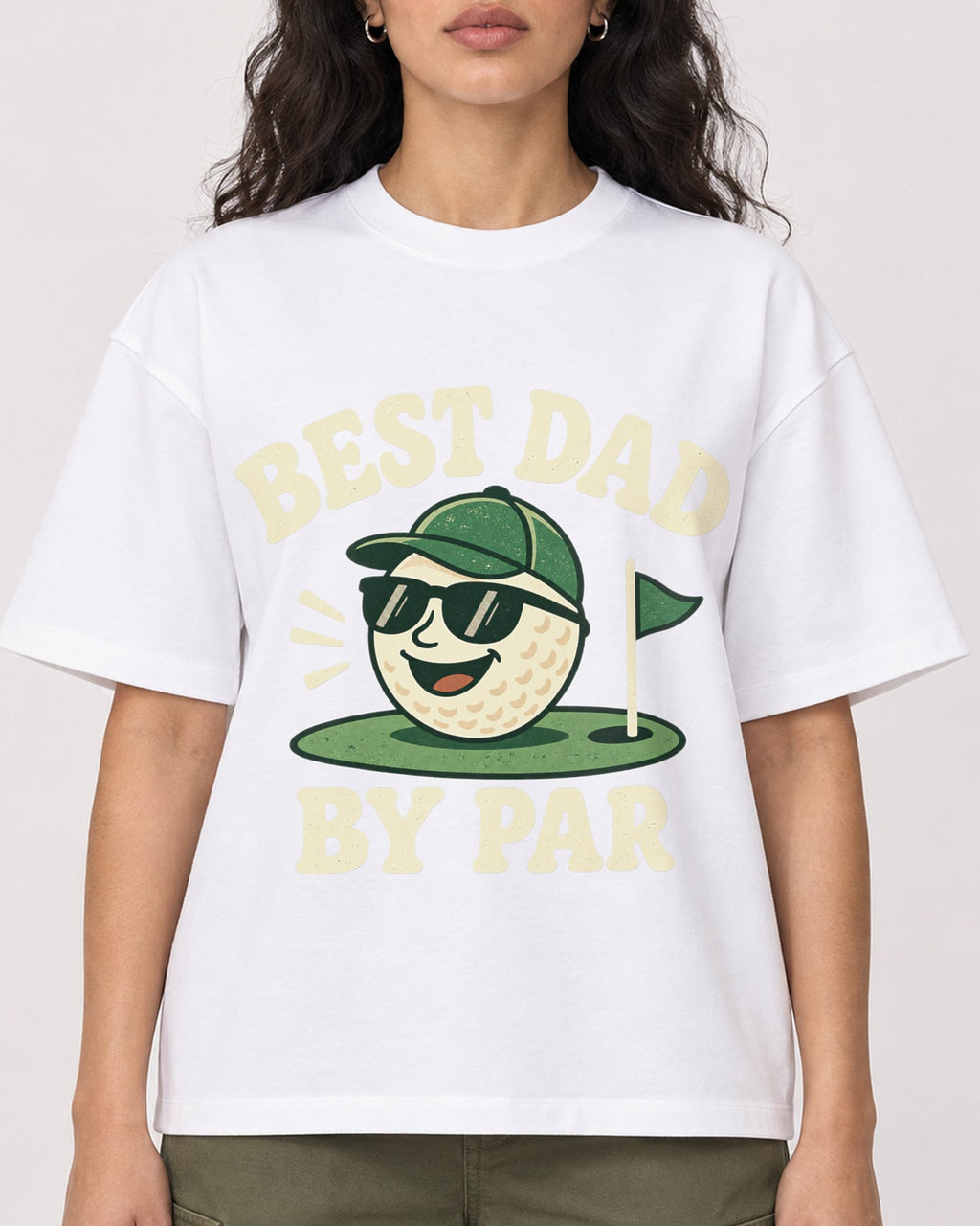Mockup Boxy Heavyweight Tee White female close-up 07
