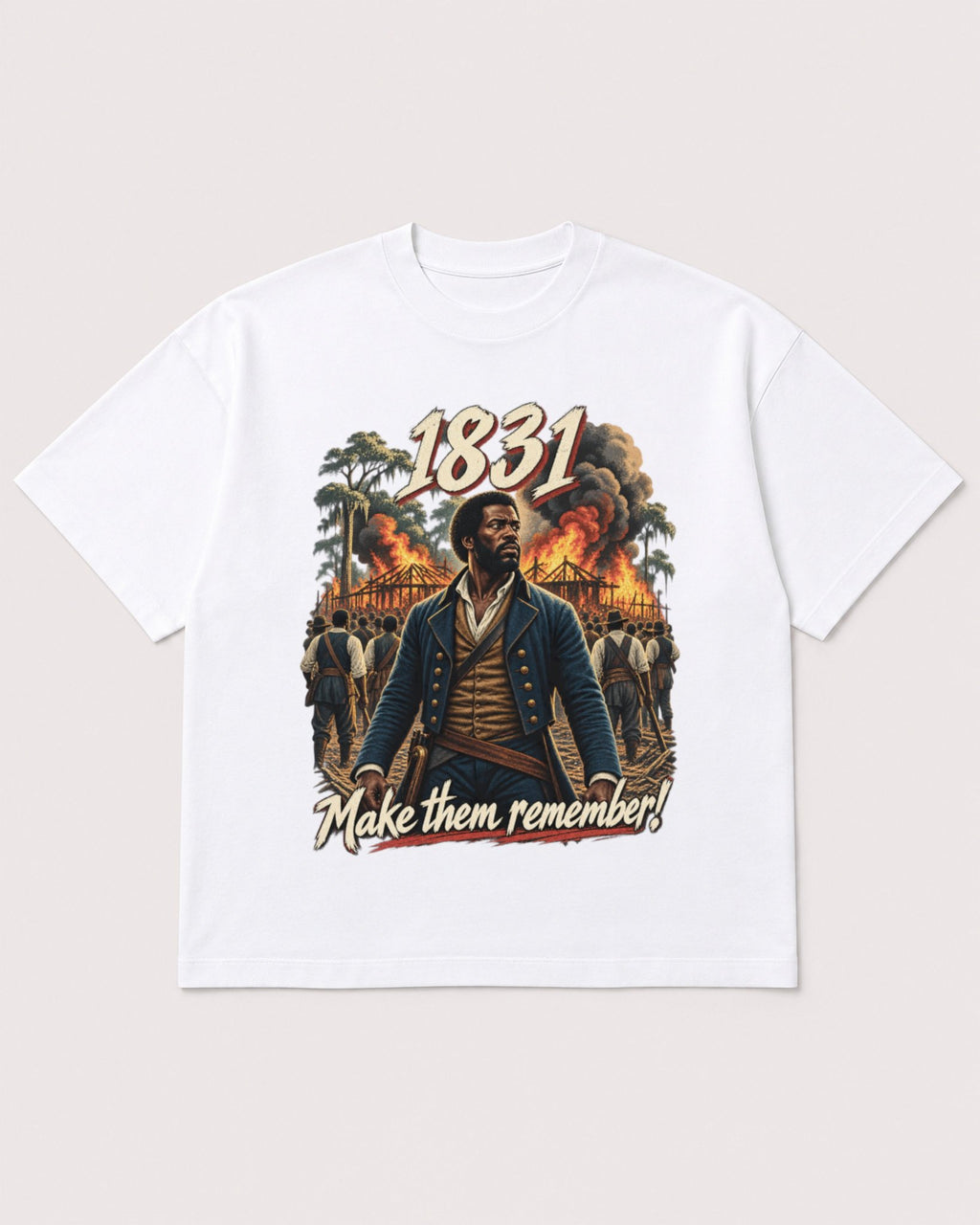 Mockup Boxy Heavyweight Tee White product