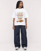 Mockup Boxy Heavyweight Tee White female full-body 04