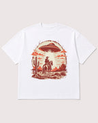 Mockup Boxy Heavyweight Tee White product